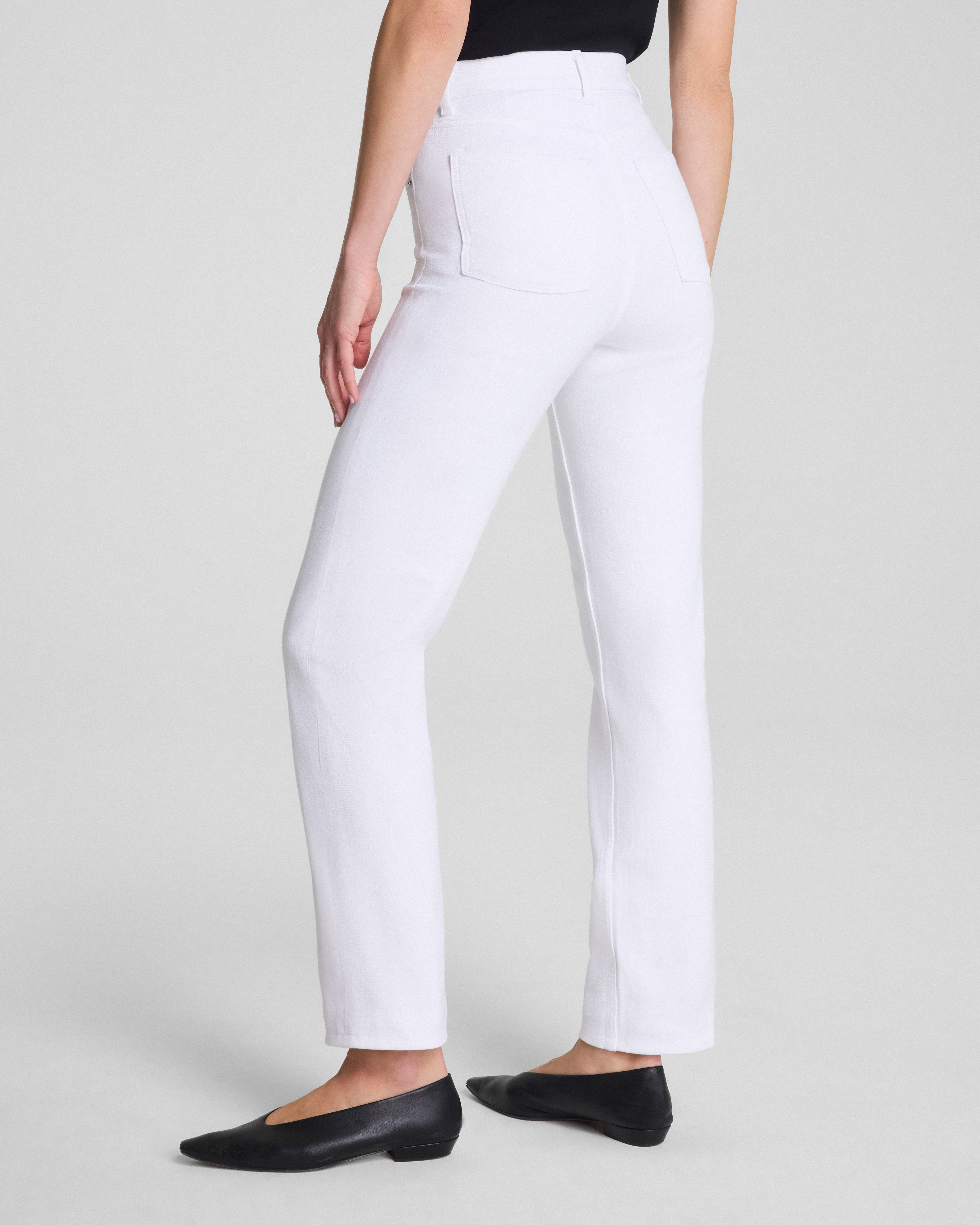 SPANXshape™ Authentic 360 90s Straight Leg Jeans | Classic White