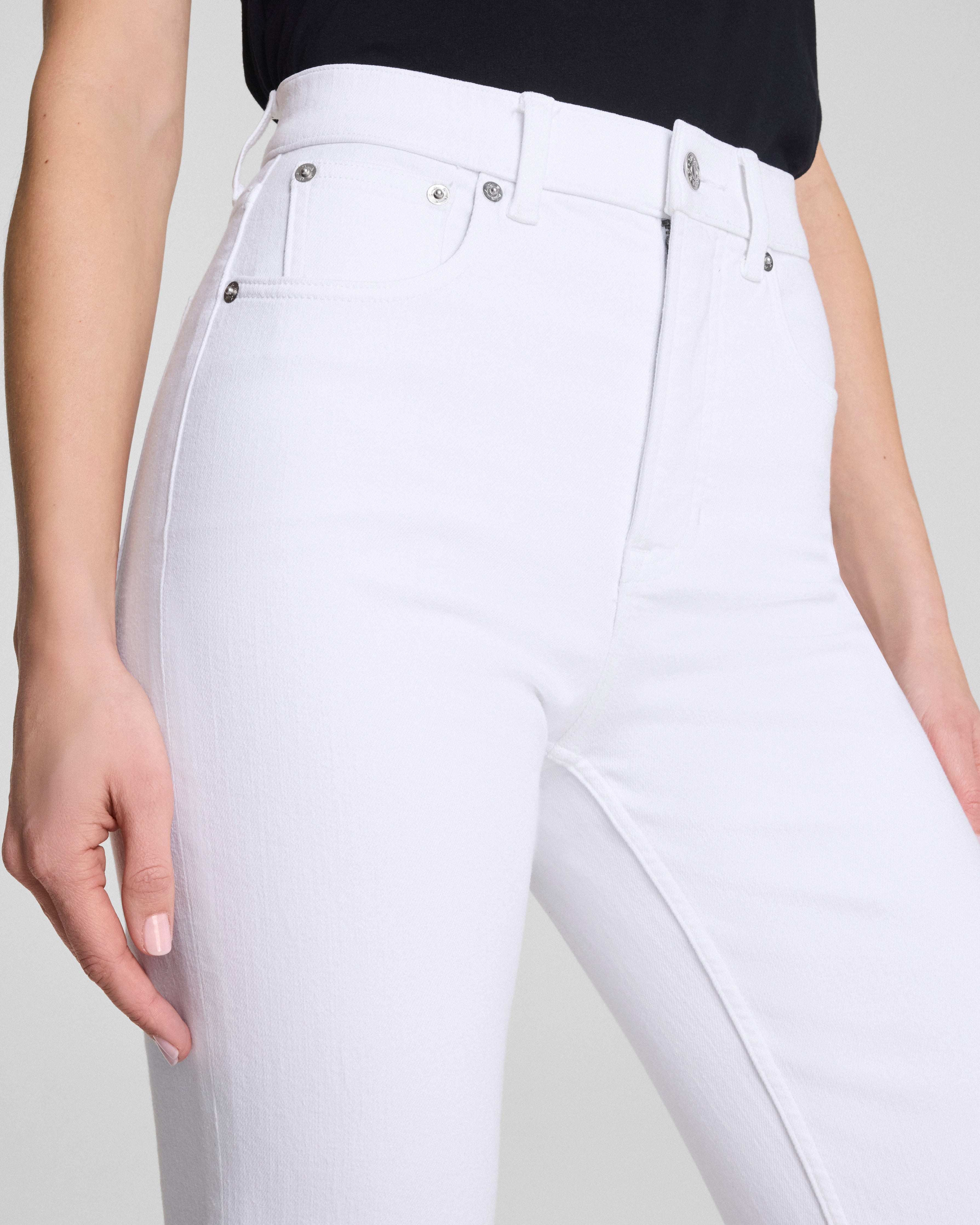 SPANXshape™ Authentic 360 90s Straight Leg Jeans | Classic White