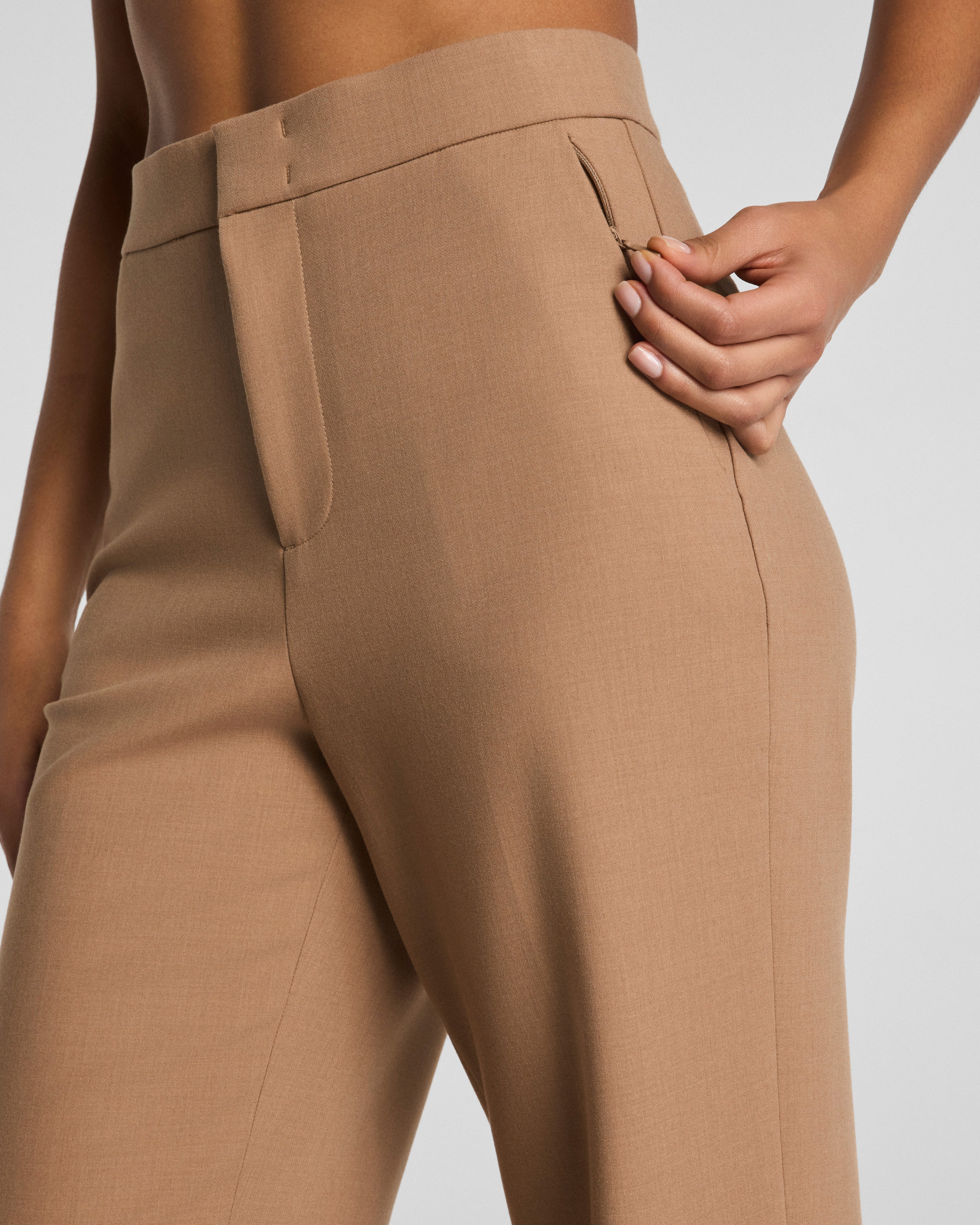 SPANXsupersmooth™ WellSuited 360 Easy Flare Pant | Camel Heather
