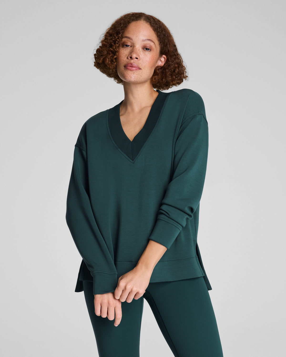SPANX AirEssentials® Brushed V-Neck Tunic  Meridian