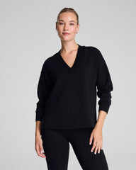 SPANX AirEssentials® Brushed V-Neck Tunic  Very Black