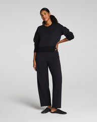 SPANX AirEssentials® Luxe Crewneck Long Sleeve Top  Very Black
