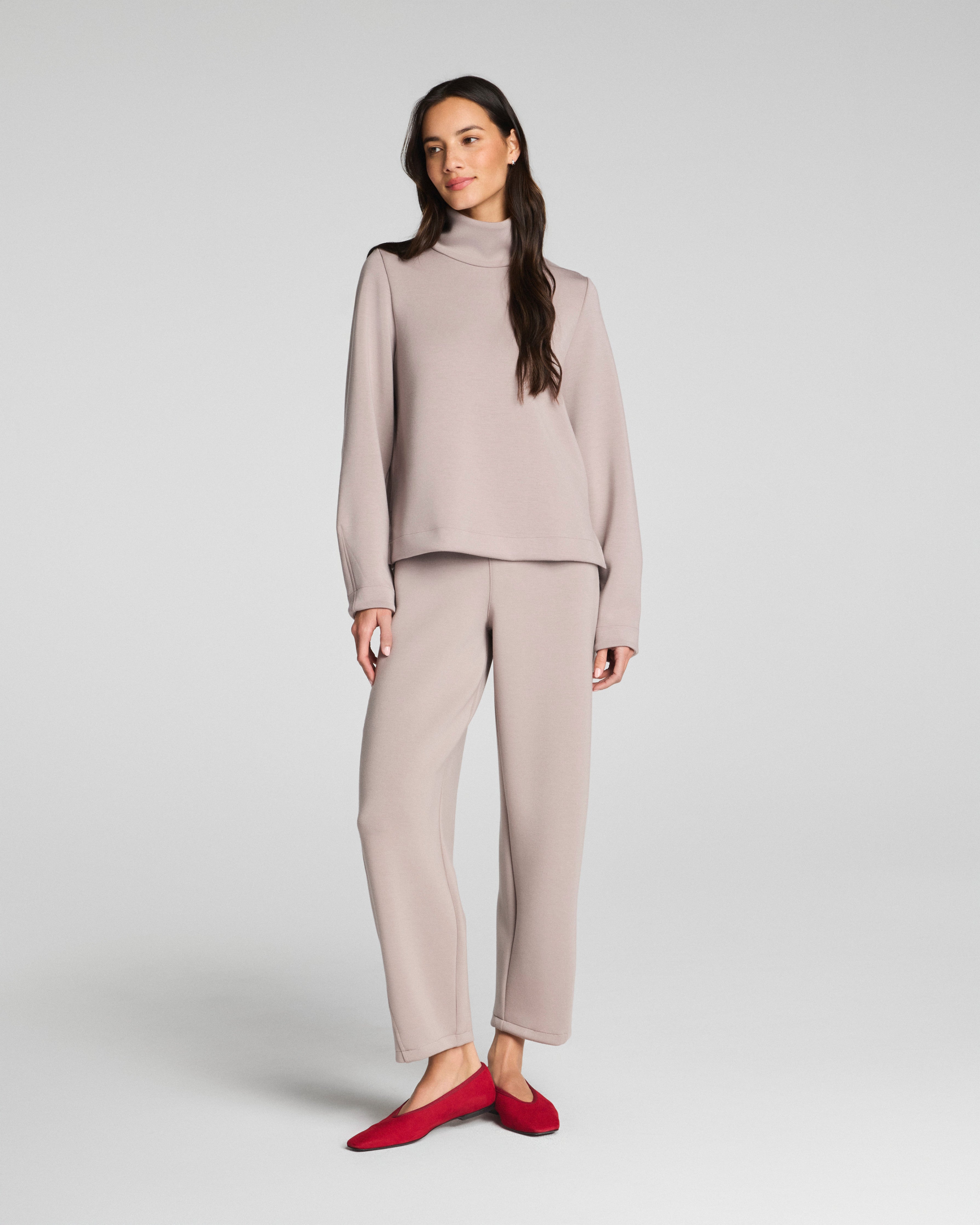 SPANX AirEssentials® Luxe Turtleneck  Coastal Fog