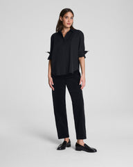 SPANXshape™ Authentic 360 Corduroy Barrel Leg  Classic Black