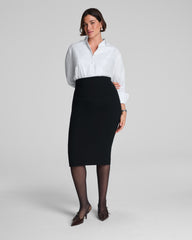 SPANXsupersmooth™ PerfectFit Ponte Ultra High-Rise Midi Skirt