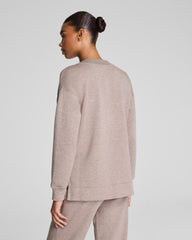 SPANX AirEssentials® Brushed V-Neck Tunic  Birch Heather