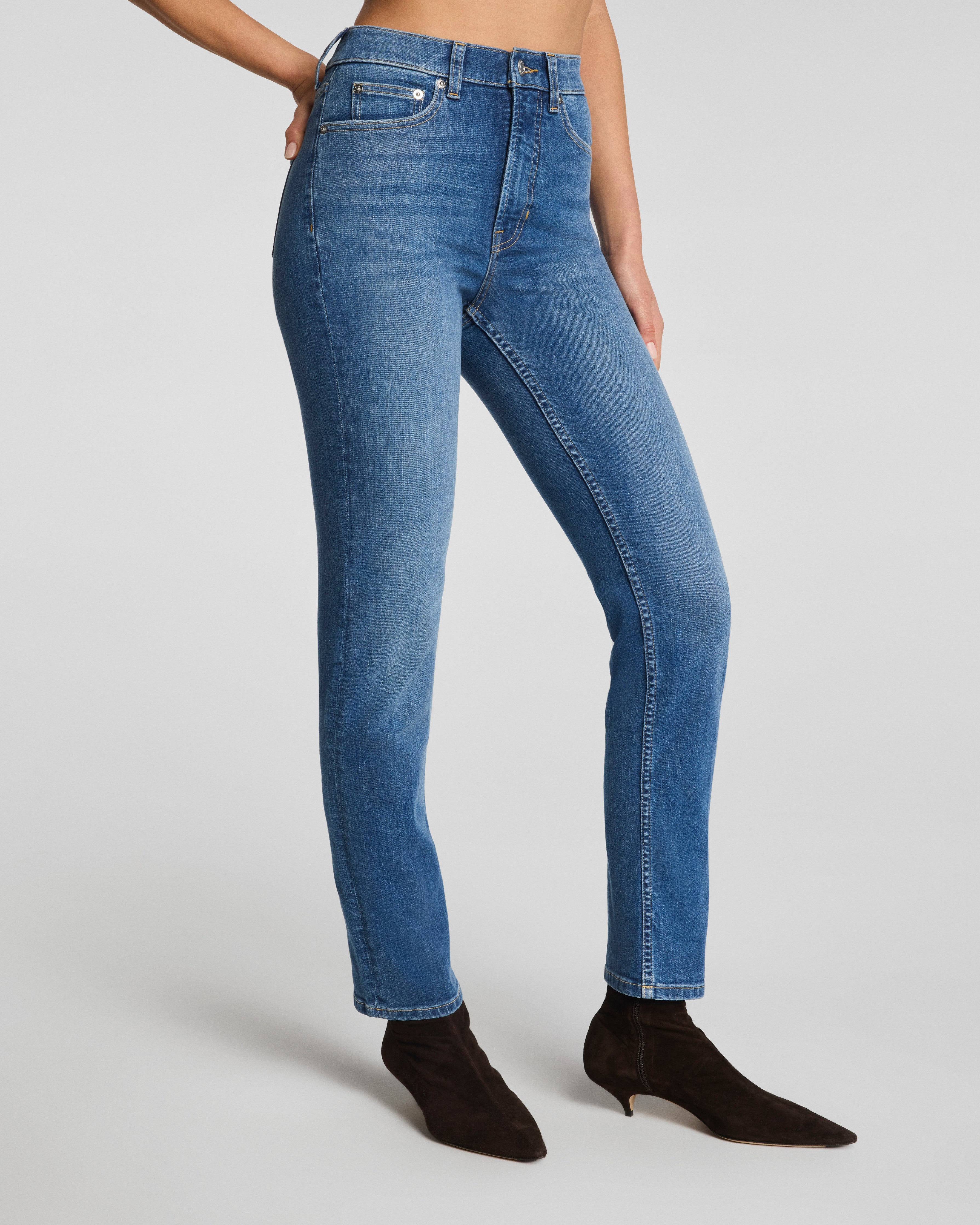 SPANXsculpt™ ReDefine Slim Straight Jeans | Monterey Wash