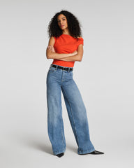 SPANXshape™ EveryWear Wide Leg Jeans | Antique Indigo