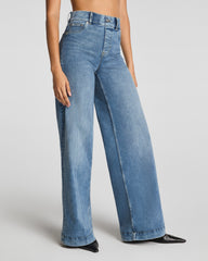SPANXshape™ EveryWear Wide Leg Jeans | Antique Indigo