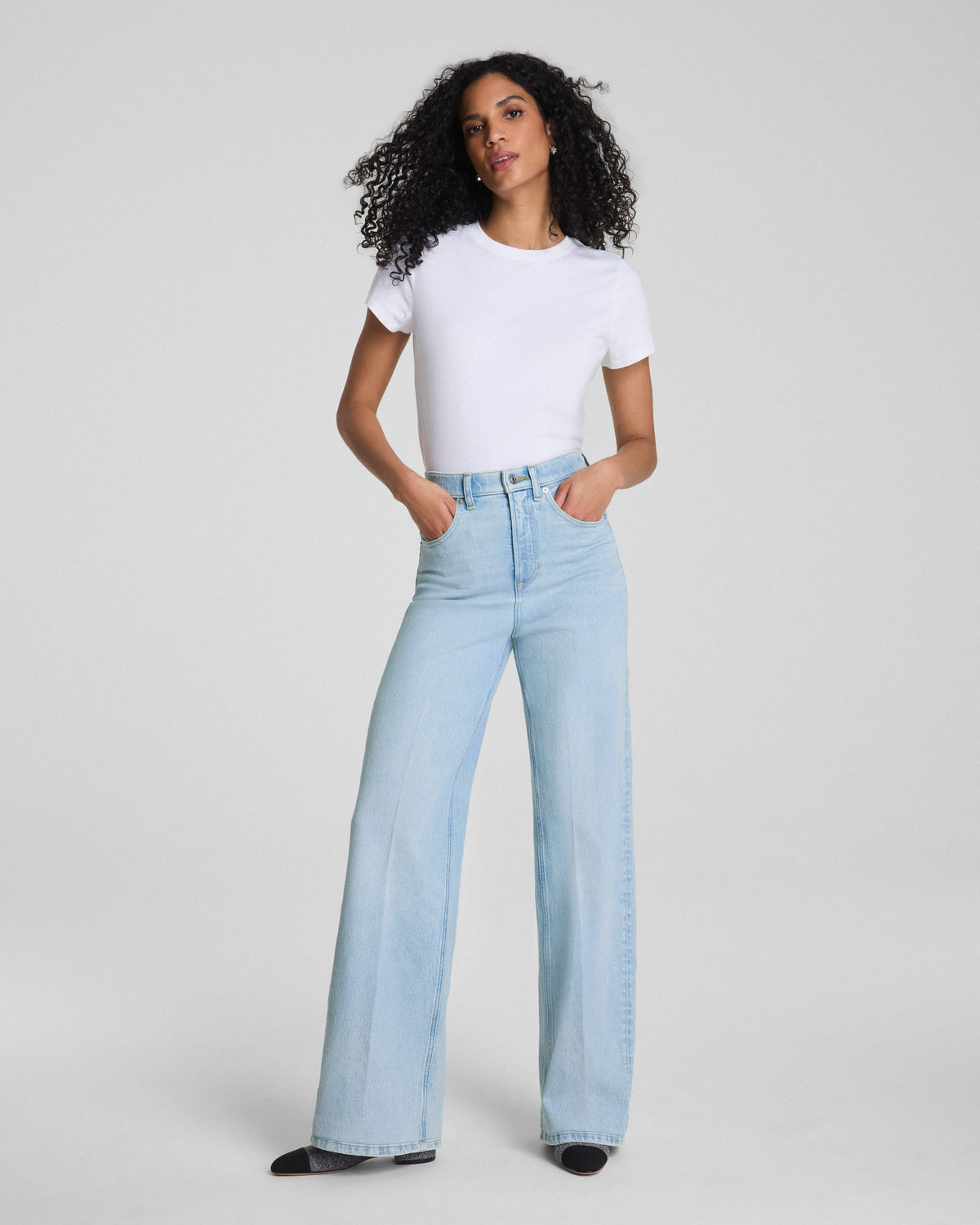 SPANXshape™ Authentic 360 Wide Leg Jeans | Vintage Coastline