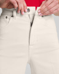 SPANXshape™ Authentic 360 Wide Leg Jeans | Alabaster