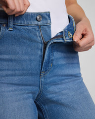 SPANXshape™ Authentic 360 Mid-Rise Wide Leg Jeans | Elysian
