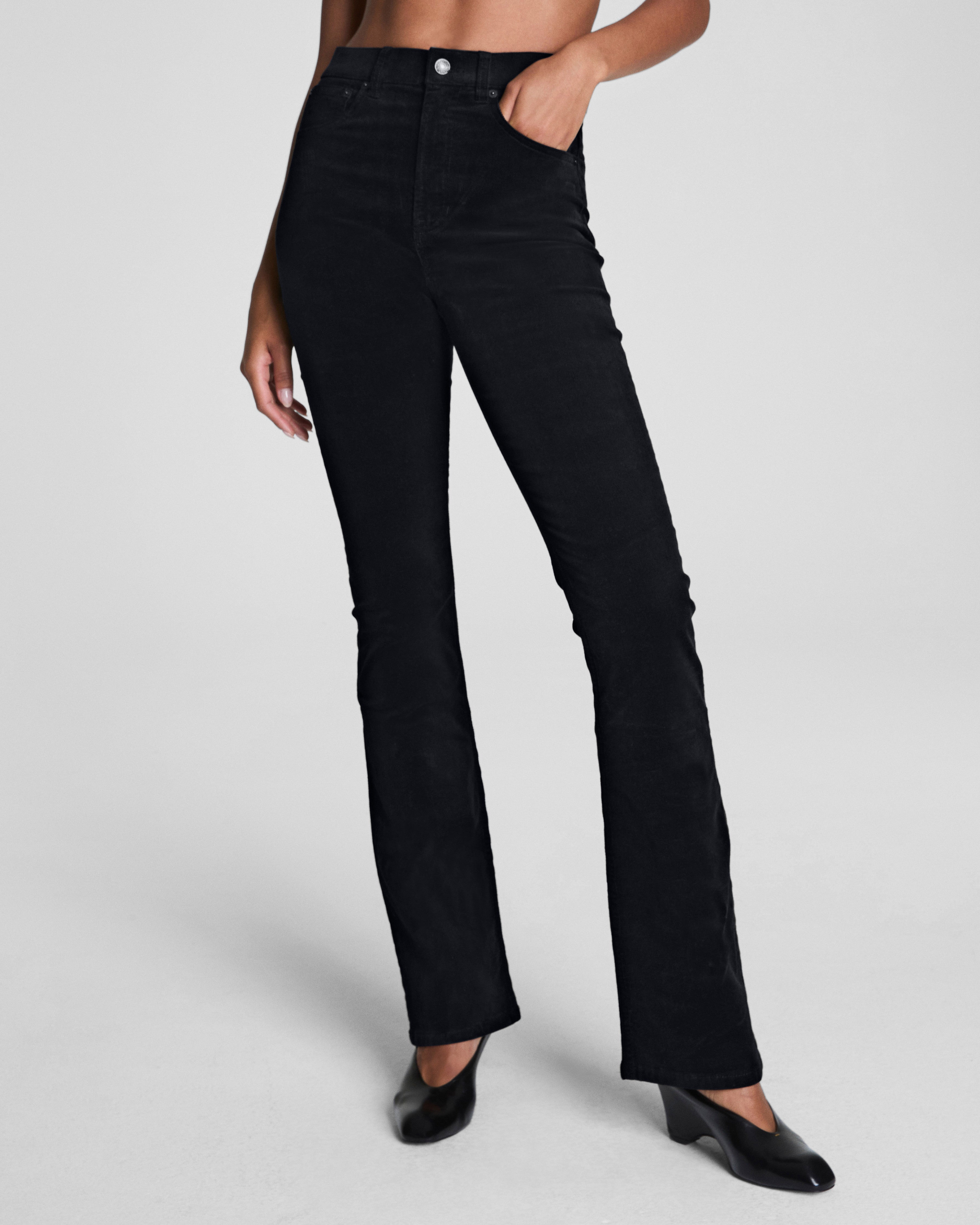 SPANXshape™ Authentic 360 Corduroy Micro Flare  Classic Black