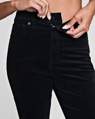 SPANXshape™ Authentic 360 Corduroy Micro Flare  Classic Black