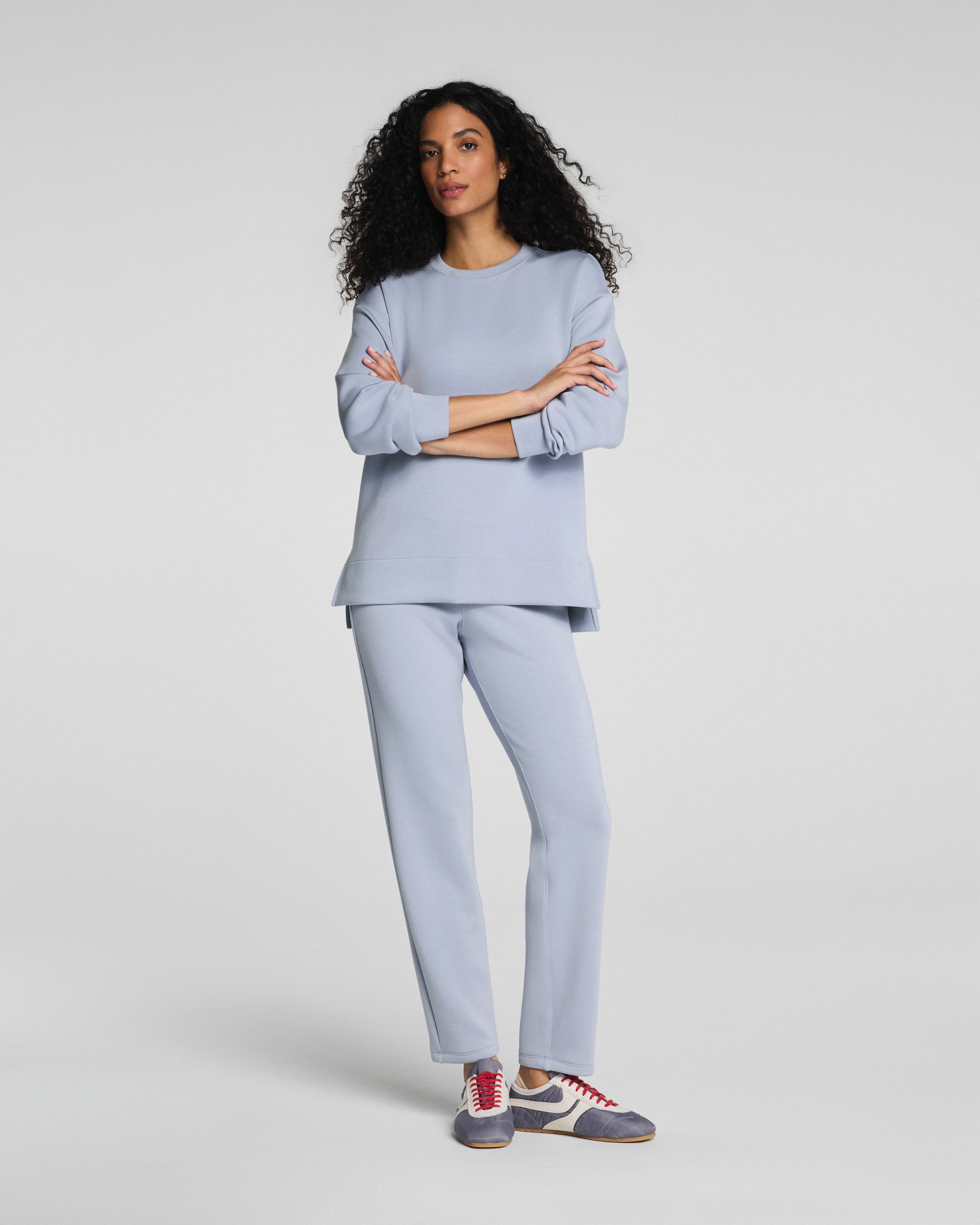 SPANX AirEssentials® Crewneck Tunic | Himalayan Cloud