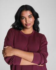 SPANX AirEssentials® Crewneck Tunic  Plum Berry