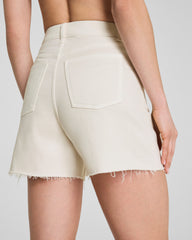SPANXshape™ Authentic 360 Raw Hem Jean Short, 5" | Alabaster