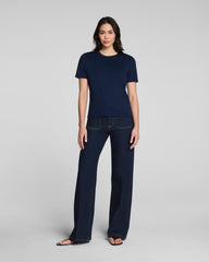 SPANXshape™ Authentic 360 Mid-Rise Easy Flare Jeans with Patch Pockets | Marina