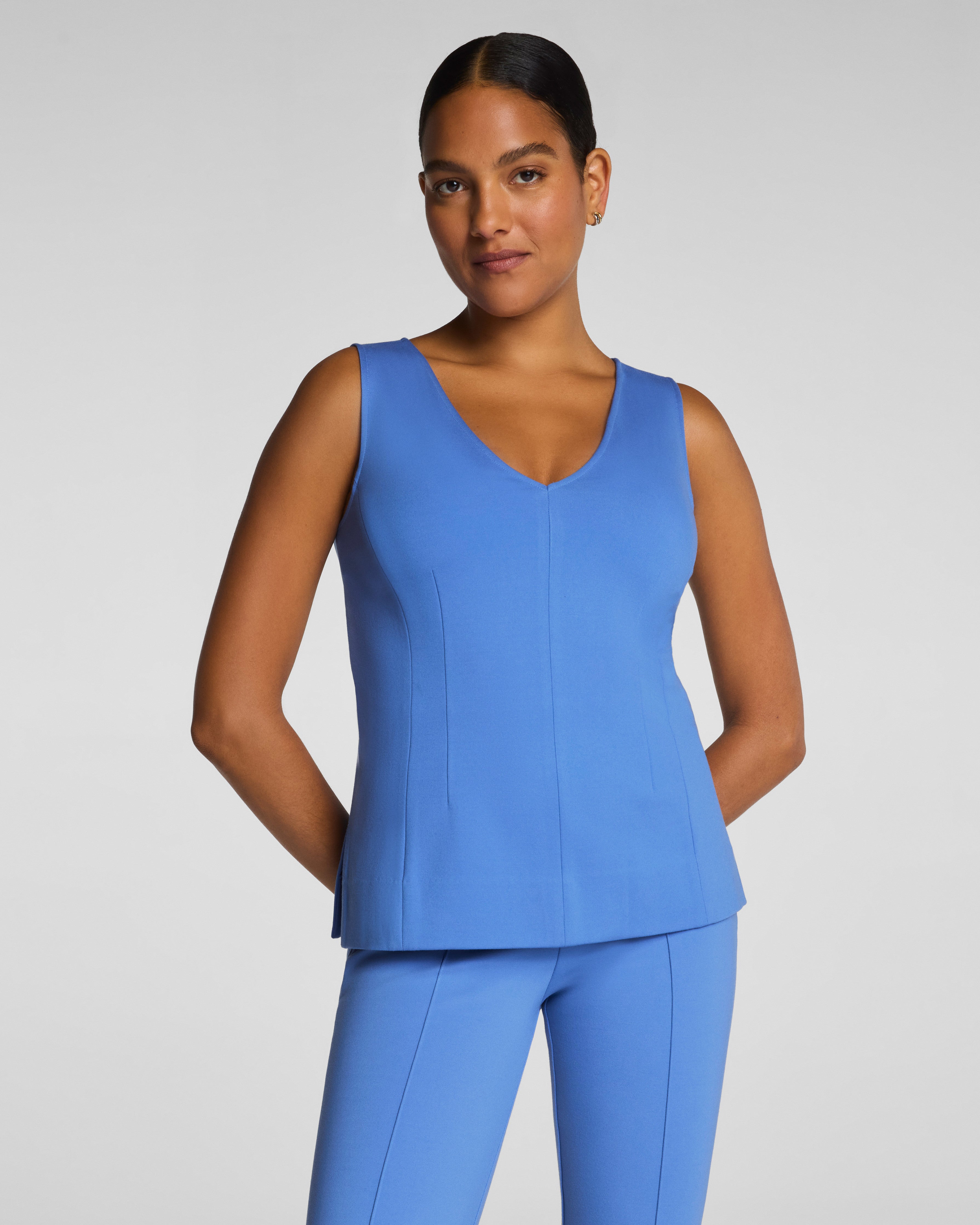 SPANX® Ponte V-Neck Tank | Aster