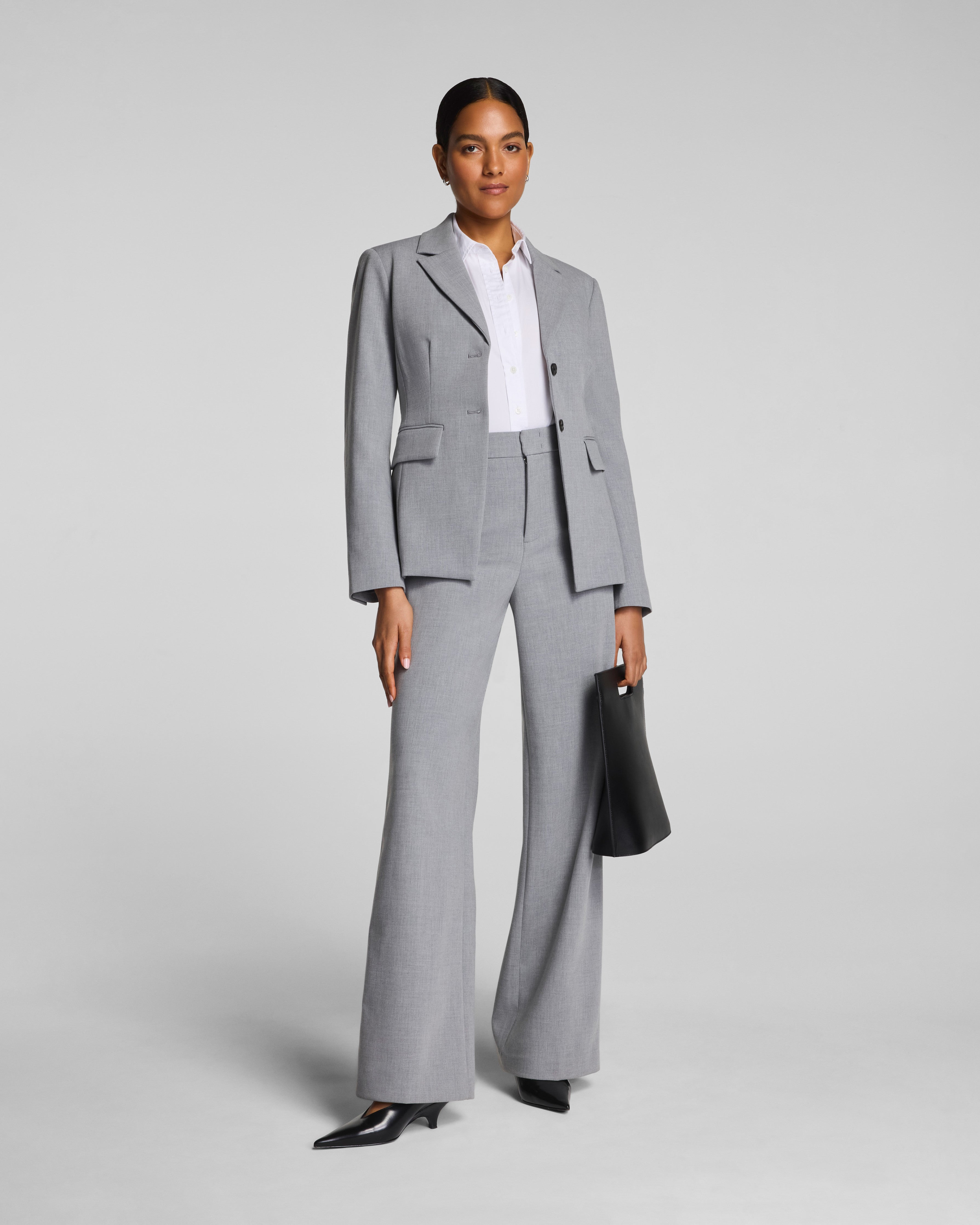 SPANX® WellSuited Tailored Blazer | Heather Grey