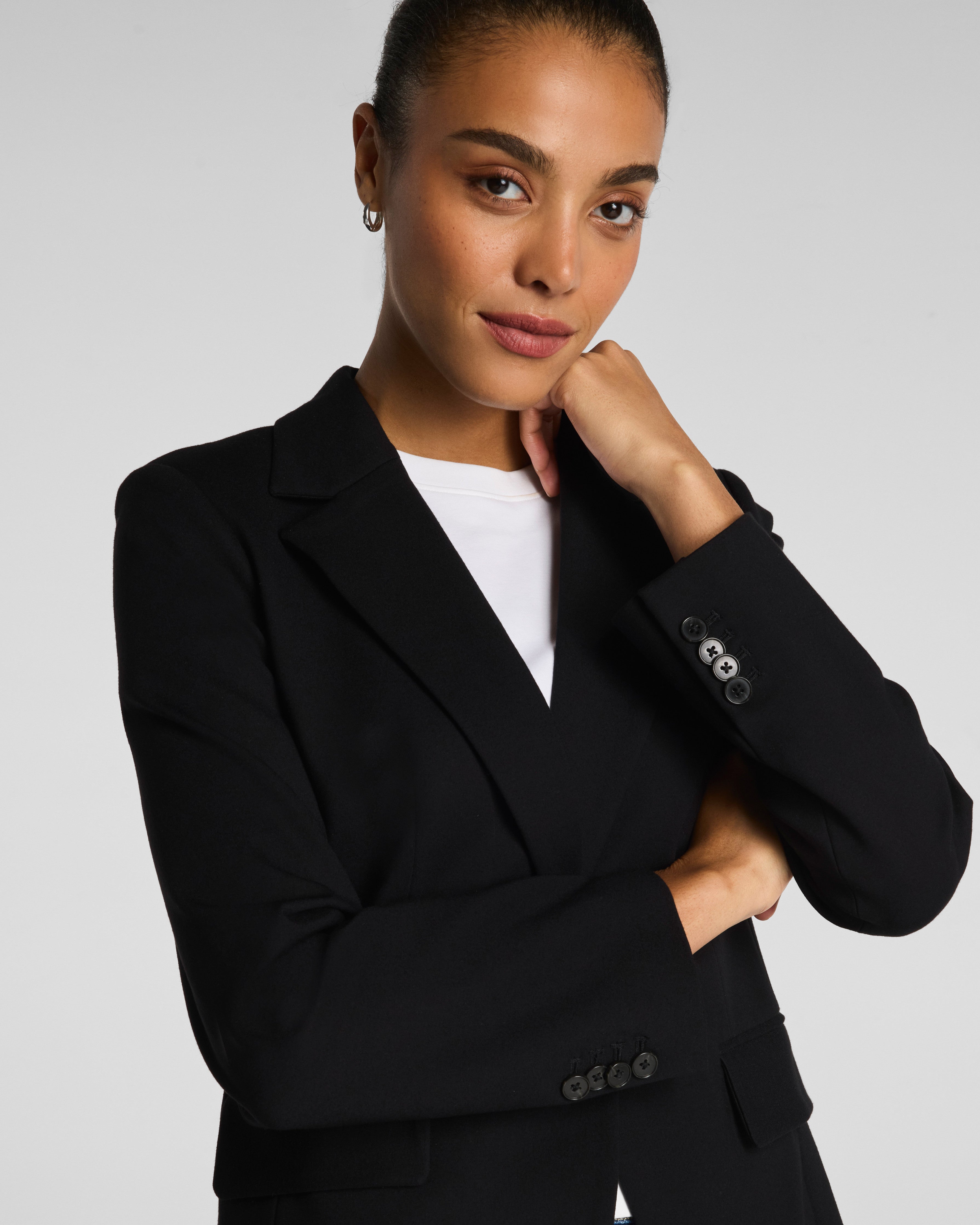 SPANX® Ponte Tailored Blazer | Classic Black