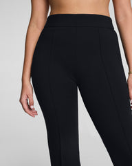 SPANXsupersmooth™ PerfectFit Ponte Kick Flare Pant with Pintuck | Classic Black