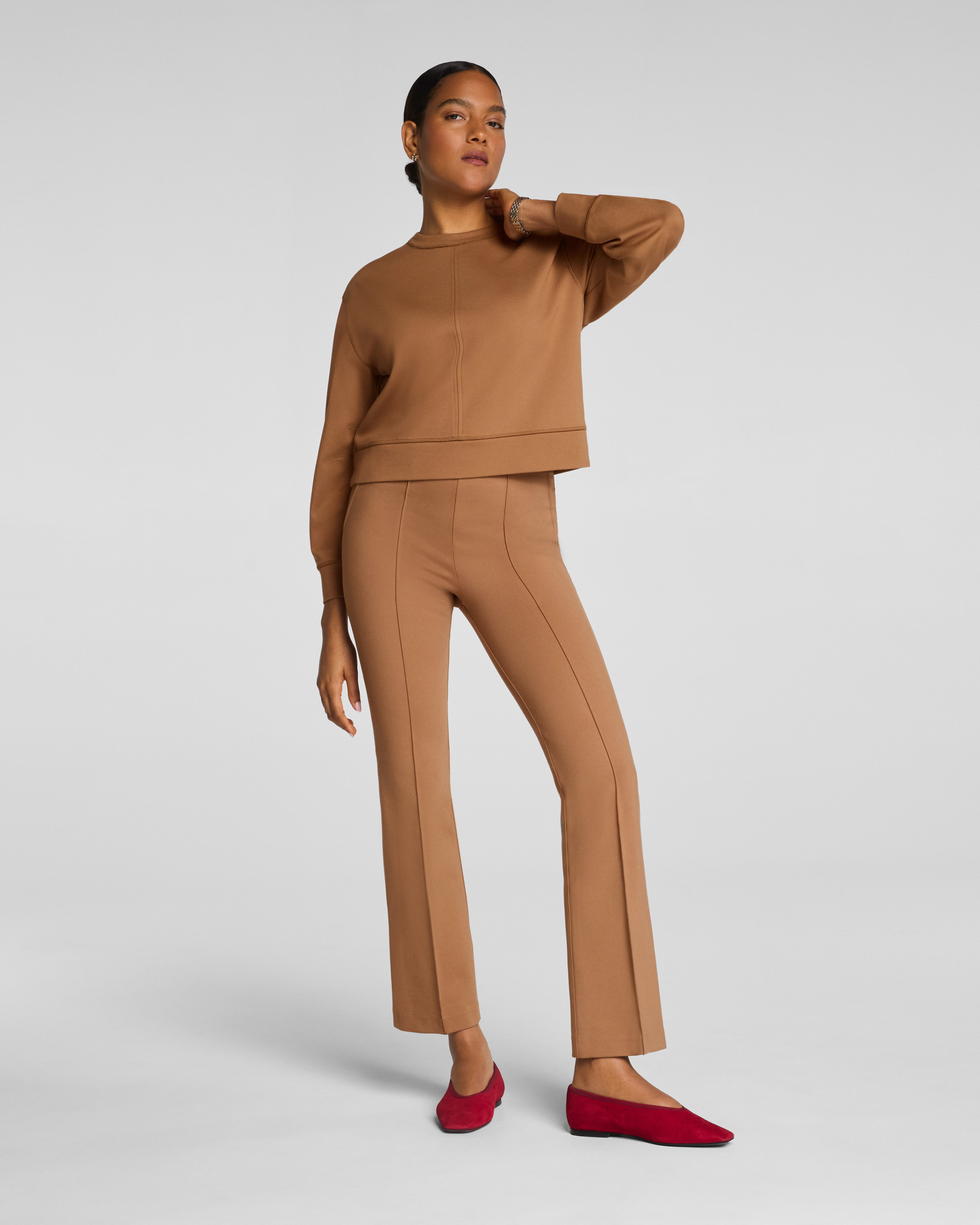 SPANXsupersmooth™ PerfectFit Ponte Kick Flare Pant with Pintuck