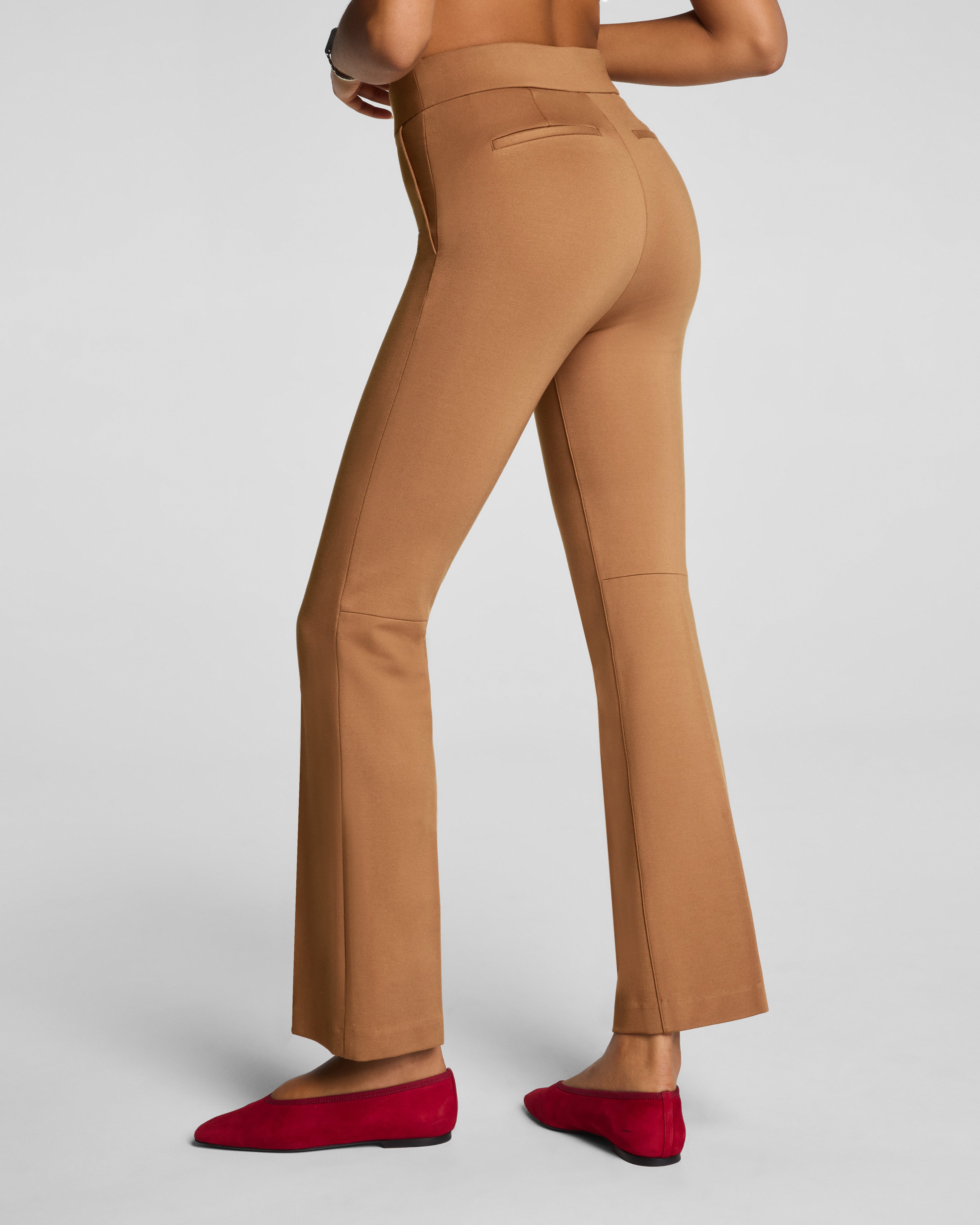 SPANXsupersmooth™ PerfectFit Ponte Kick Flare Pant with Pintuck | Maplewood