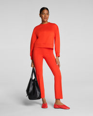 SPANXsupersmooth™ PerfectFit Ponte Kick Flare Pant with Pintuck | Poppy