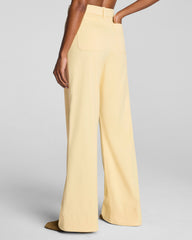 SPANXsupersmooth™ Stretch Twill Wide Leg Pant with Patch Pockets | Sunbeam