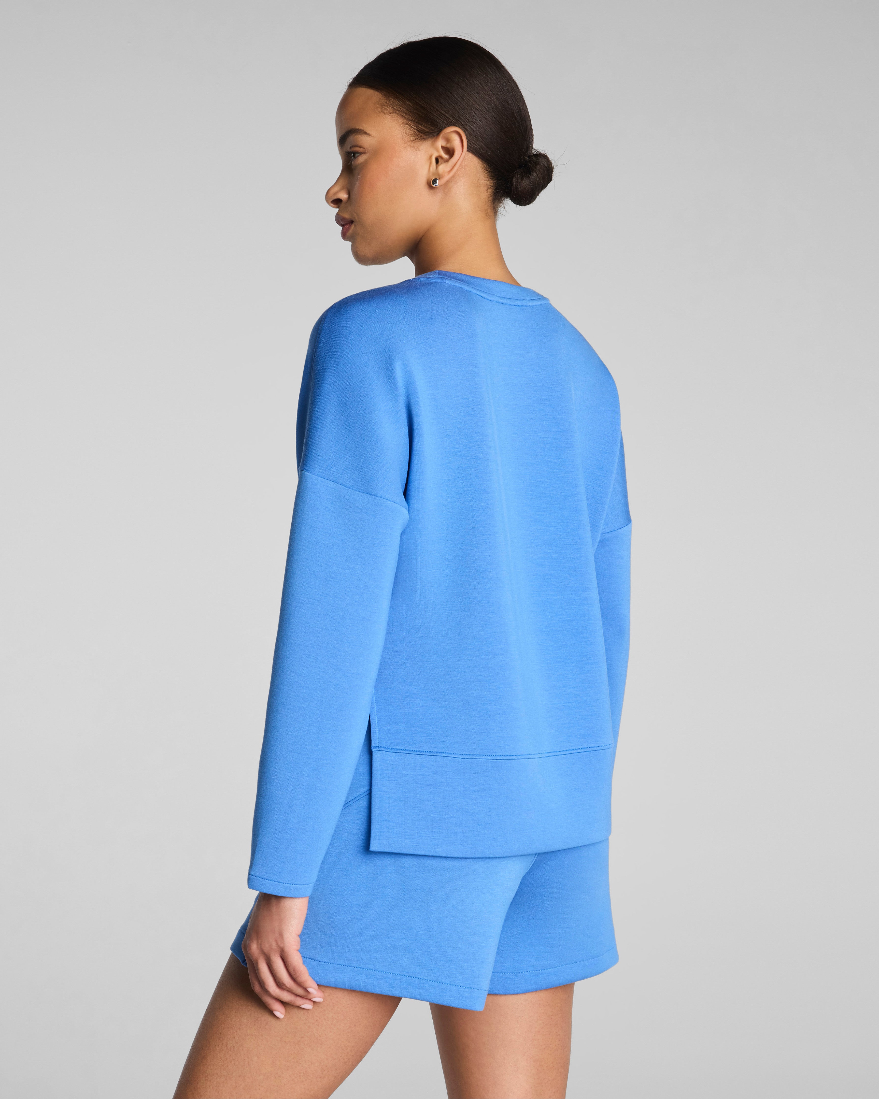 SPANX AirEssentials® Crewneck Long Sleeve Top | Aster