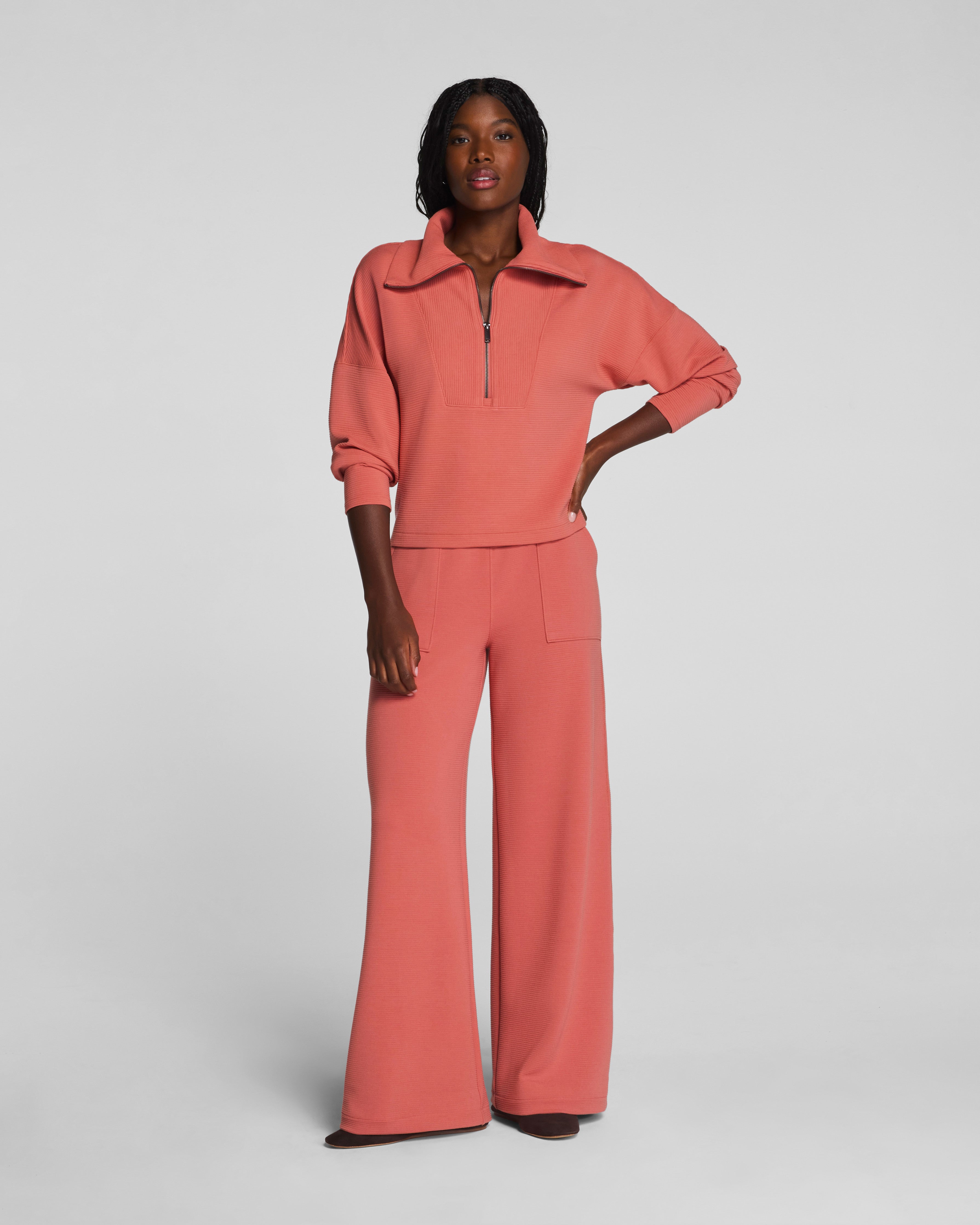 SPANX AirEssentials® French Rib Wide Leg Pant