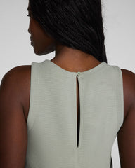 SPANX AirEssentials® French Rib Sleeveless Jumpsuit | Sage Brush