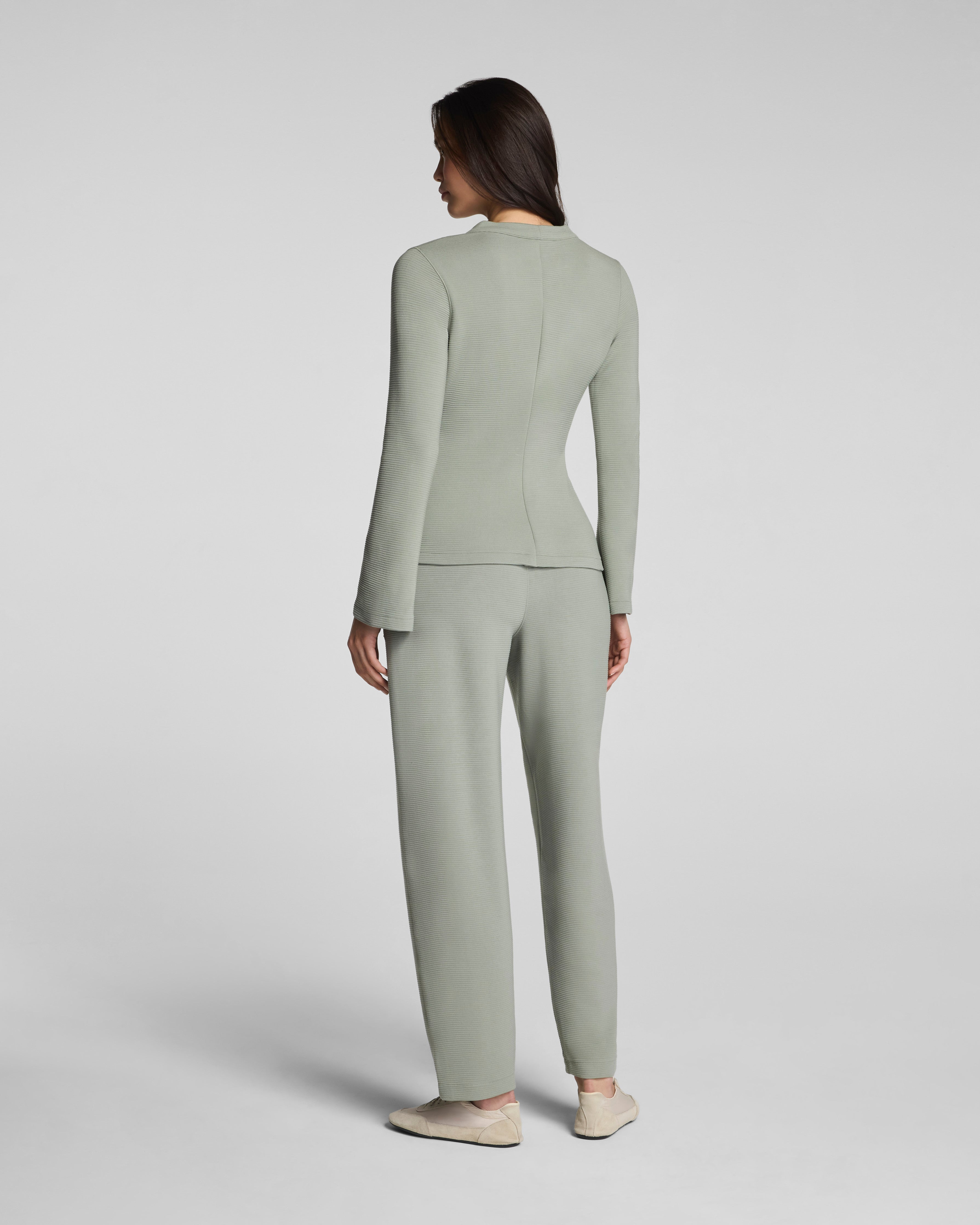 SPANX AirEssentials® French Rib Cardigan | Sage Brush
