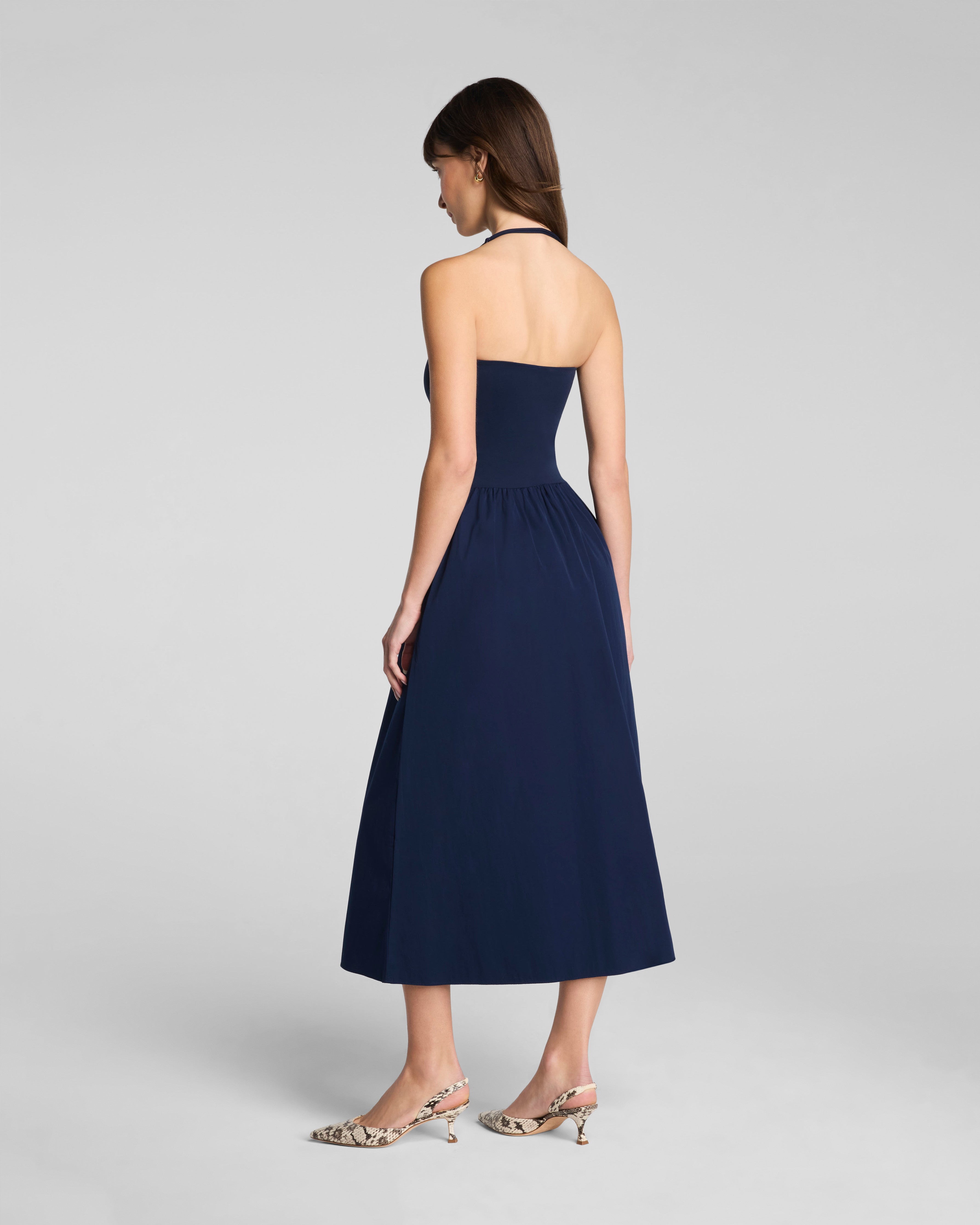 SPANXsmooth™ Jersey Strapless Midi Dress | Timeless Navy