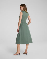 SPANXsmooth™ Jersey High Neck Midi Dress | Eucalyptus