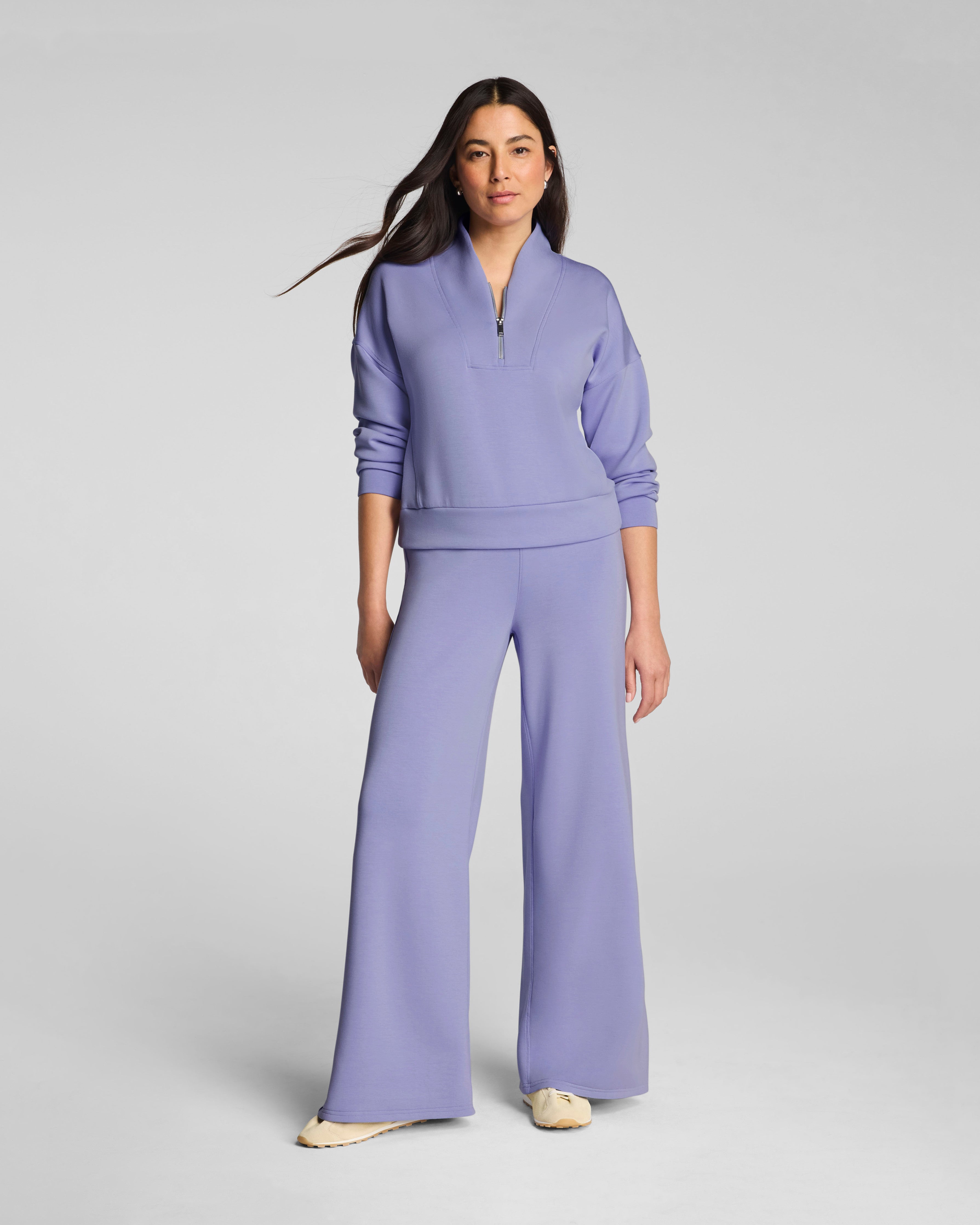 SPANX AirEssentials® Shawl Collar Half Zip | Anemone