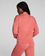 SPANX AirEssentials® Shawl Collar Half Zip | Clay