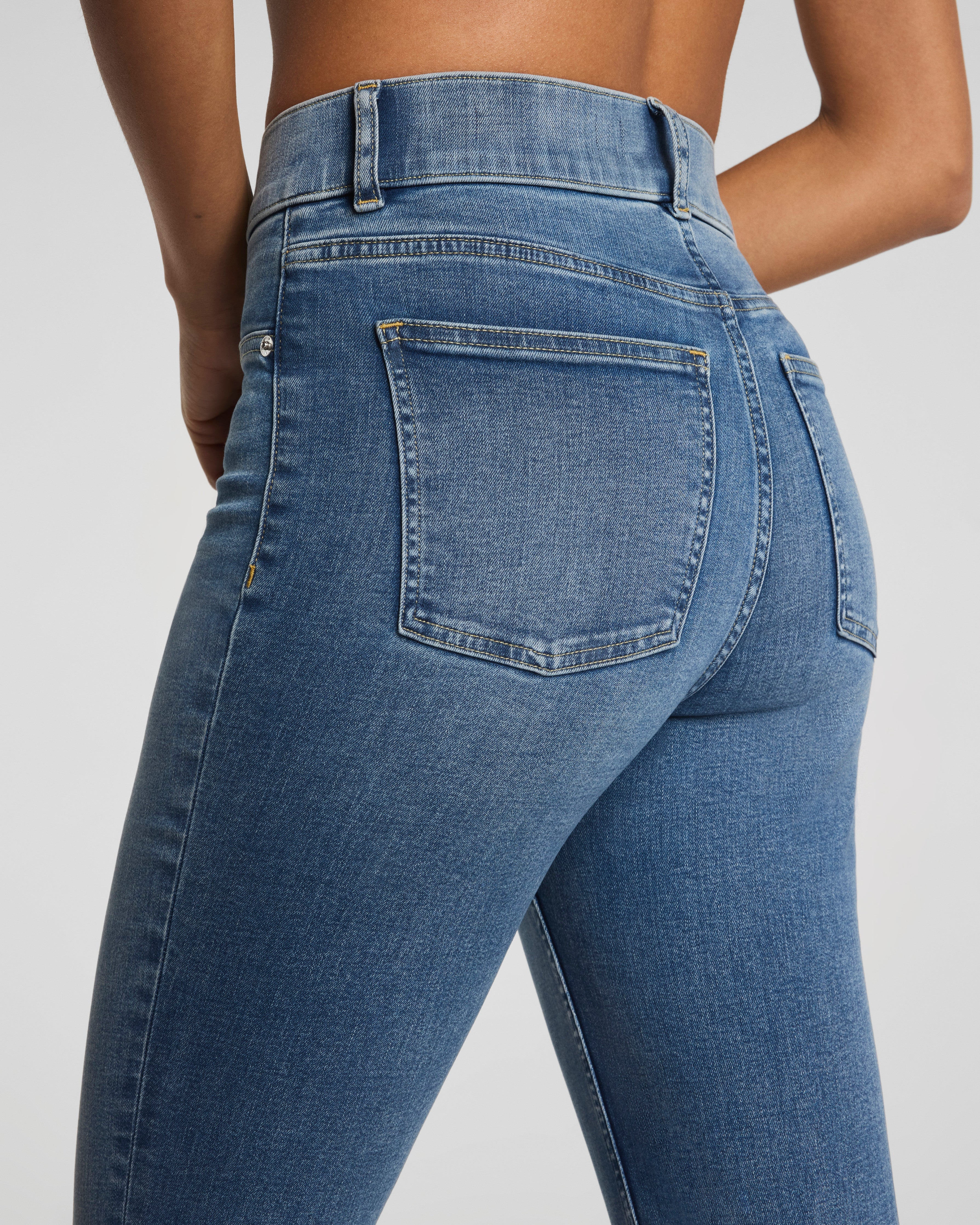 SPANXshape™ EveryWear Kick Flare Jeans | Antique Indigo