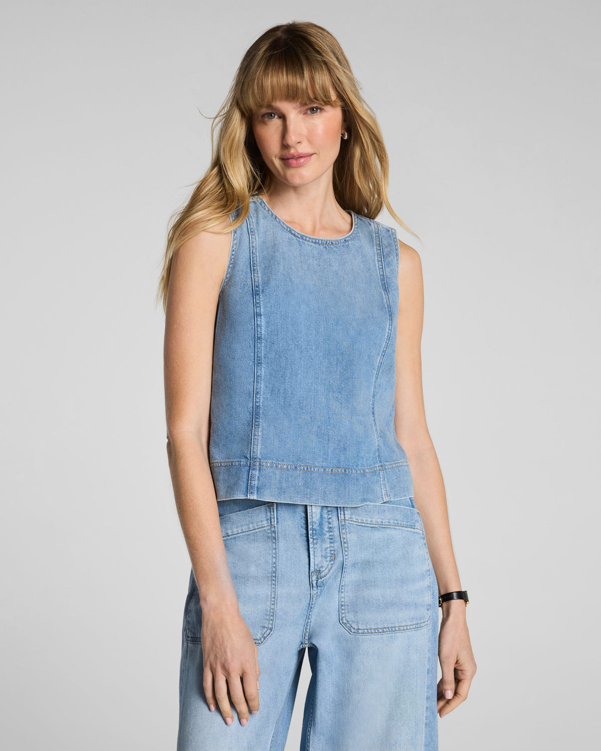 SPANX® Lightweight Denim Shell Tank