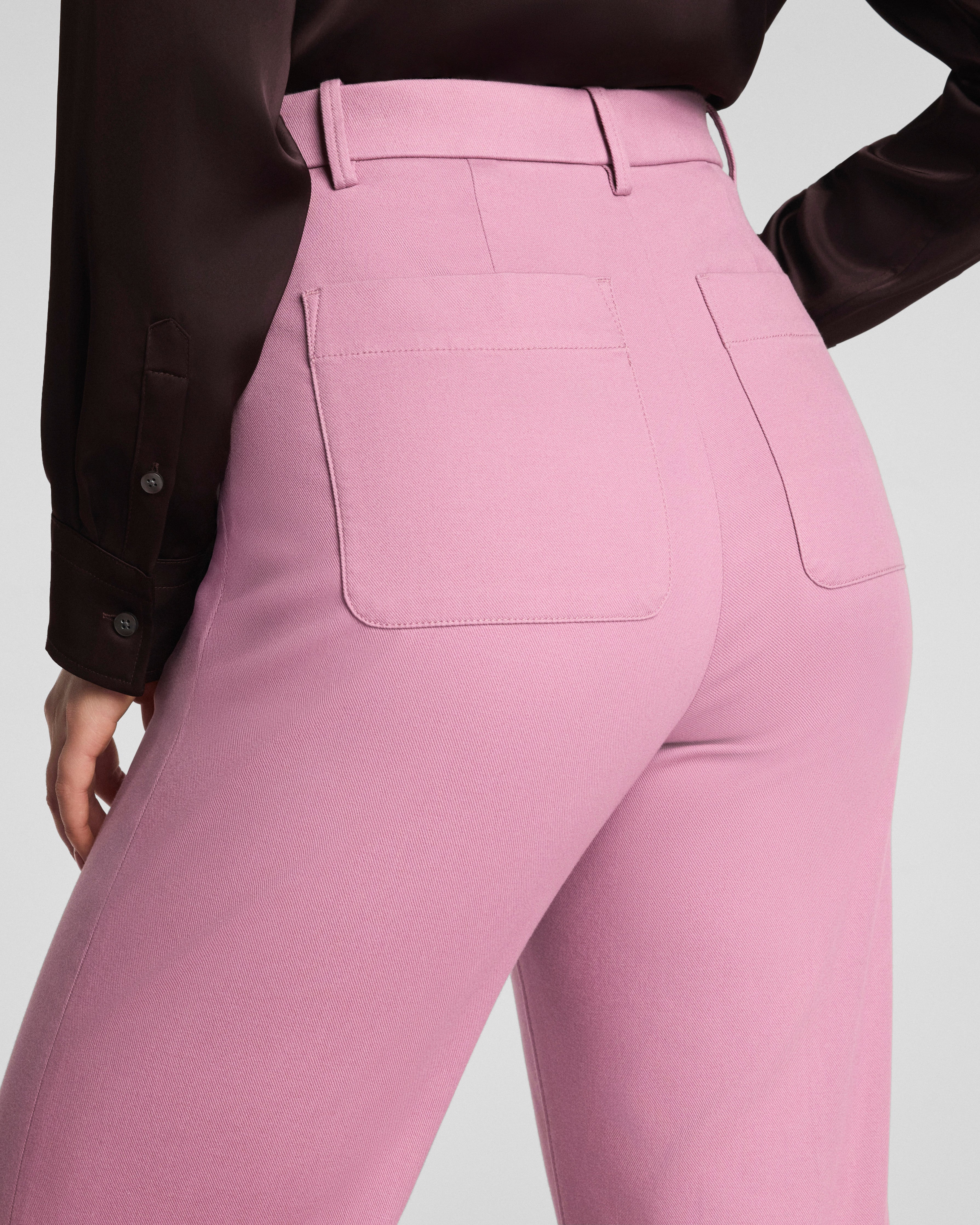 SPANXsupersmooth™ Stretch Twill Easy Flare Pant | Rosa