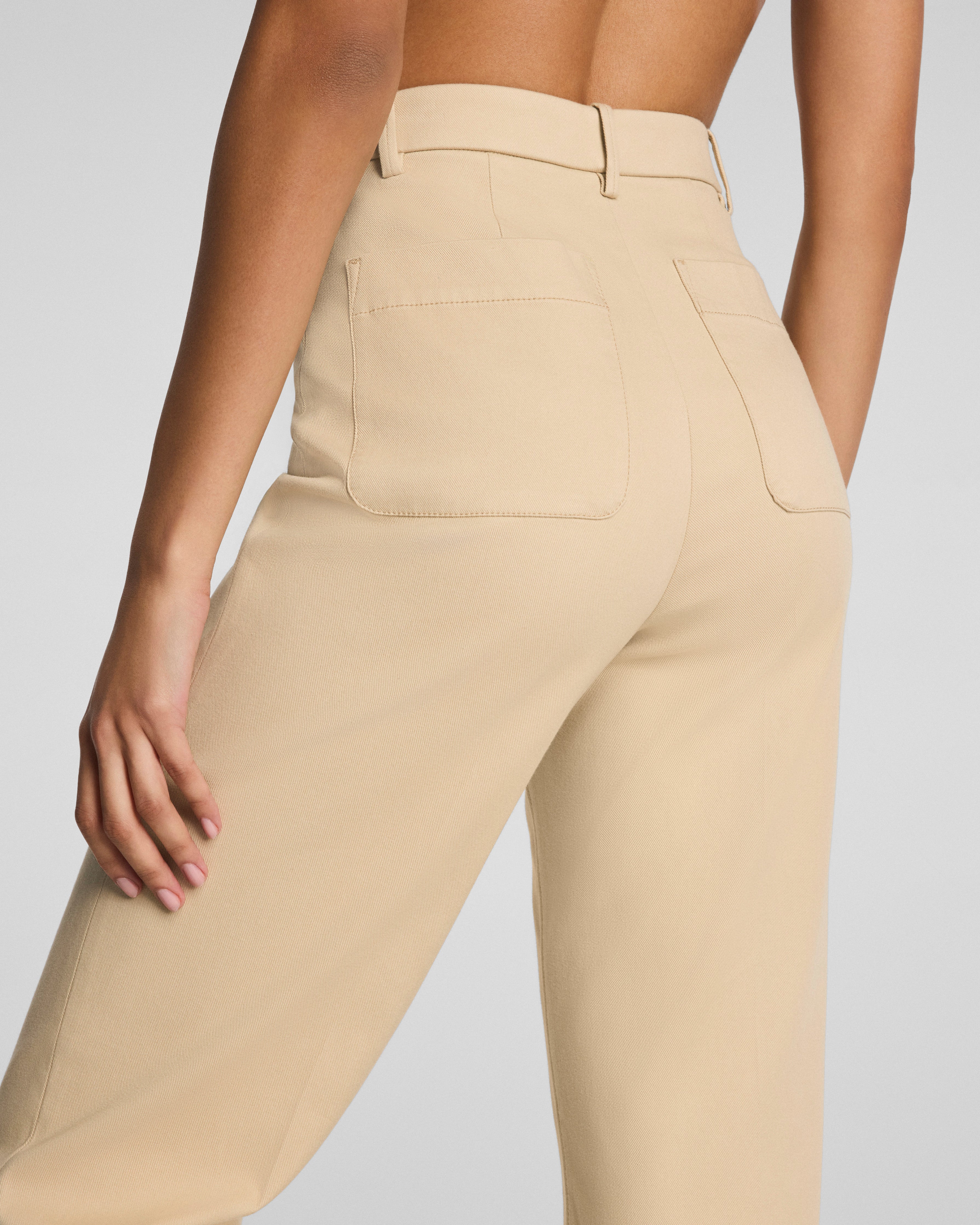 SPANXsupersmooth™ Stretch Twill Easy Flare Pant | Sandbar