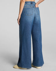 SPANXsupersmooth™ Authentic 360 Lightweight Super Wide Leg Jeans | Oceanic