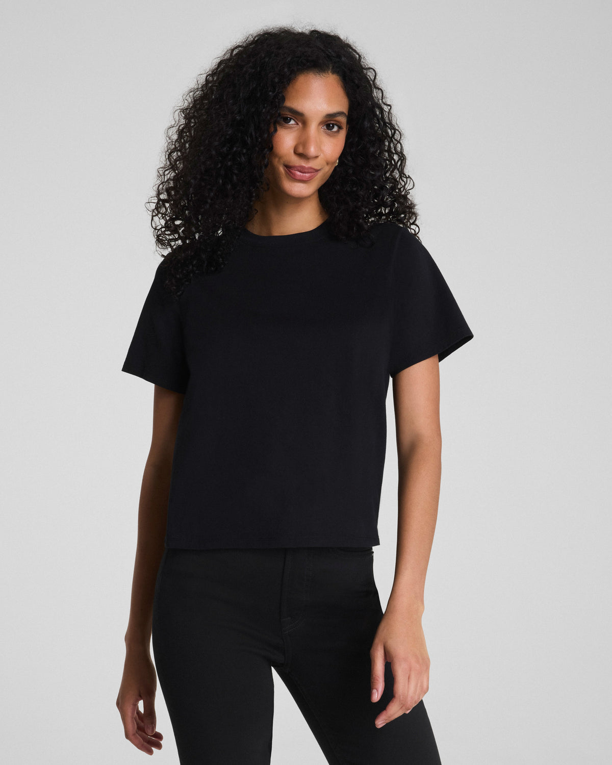 karla welch for SPANX® Everyday Tee | Classic Black