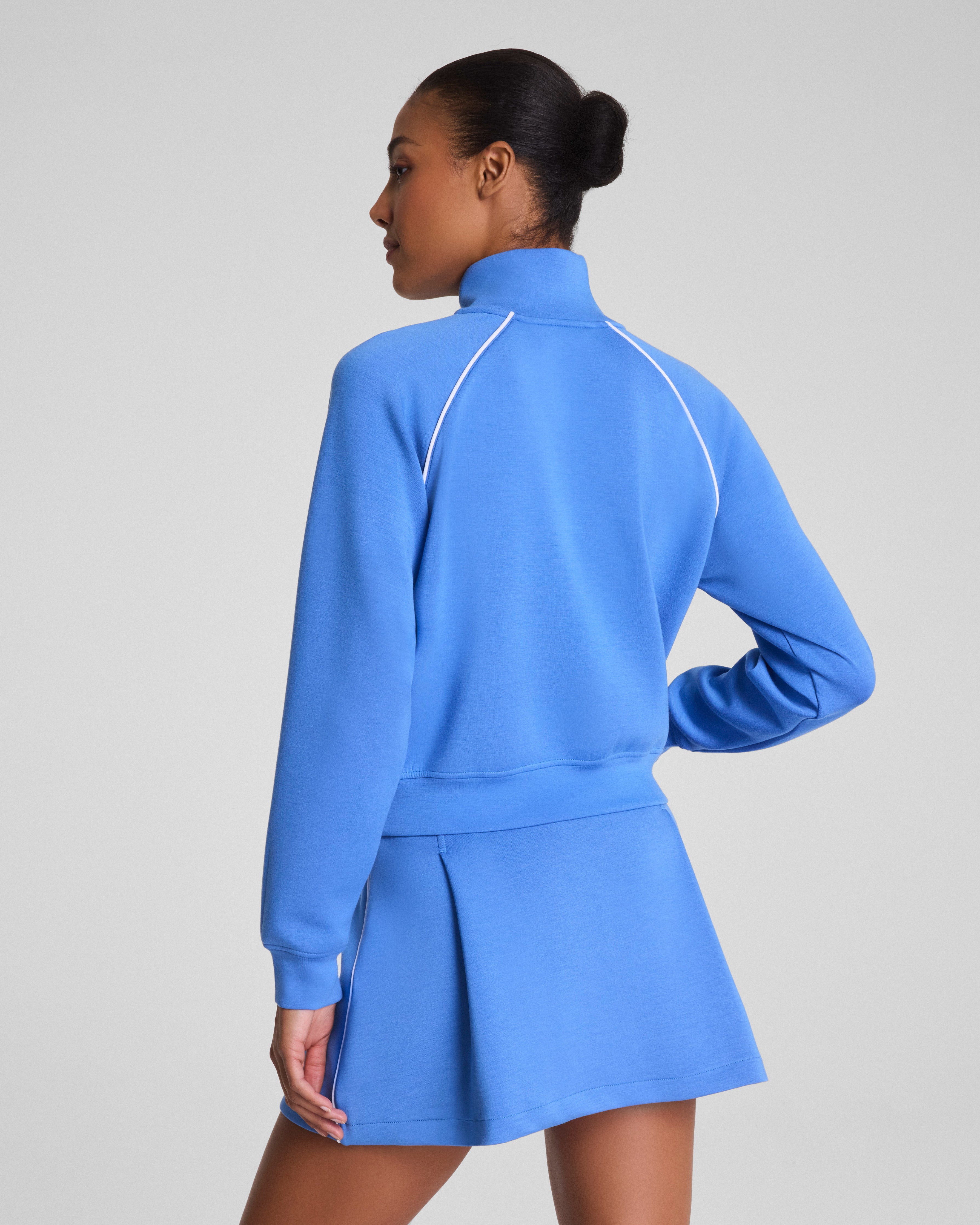 SPANX AirEssentials® Contrast Piping Track Jacket | Aster