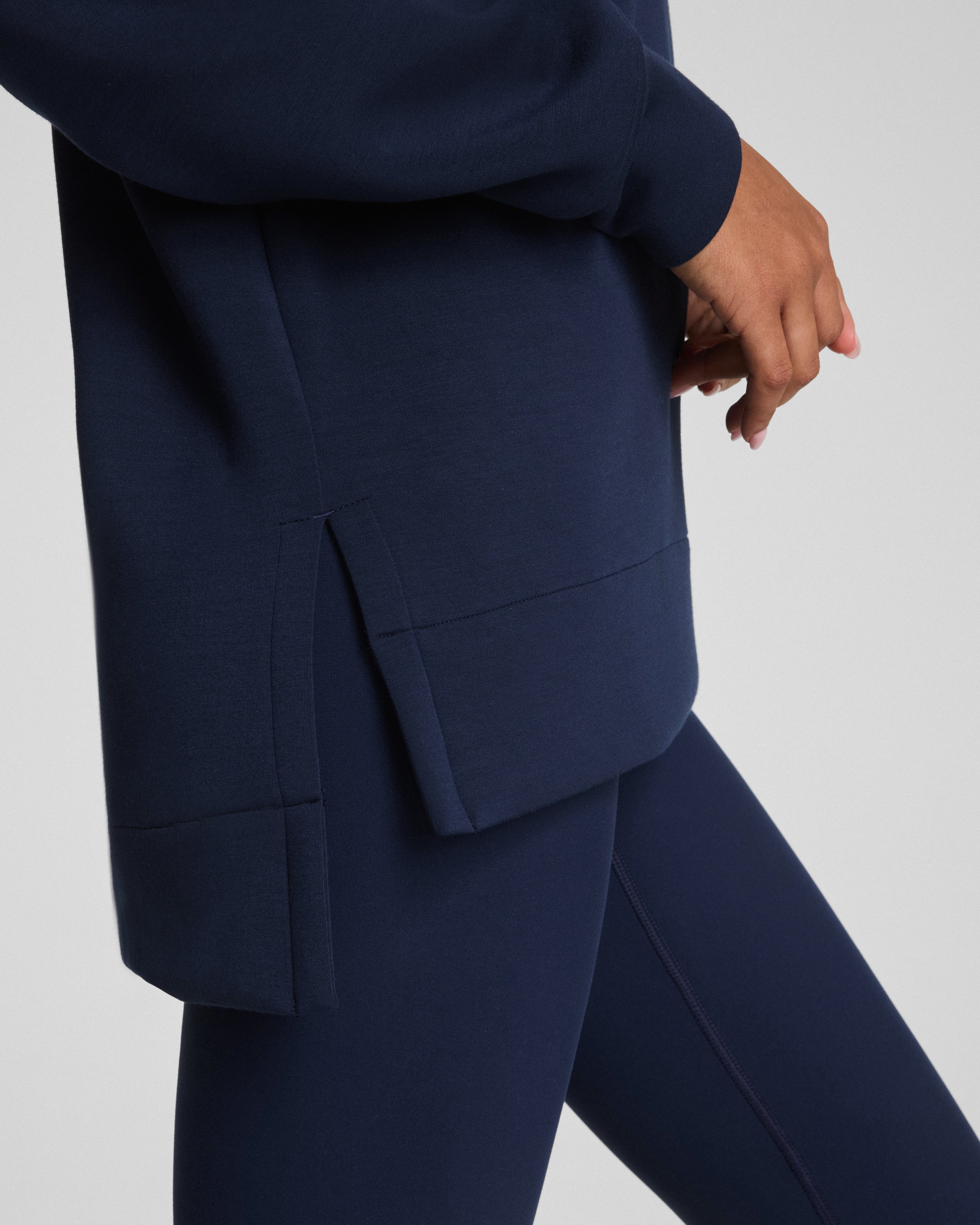 SPANX AirEssentials® Half Zip Tunic | Timeless Navy