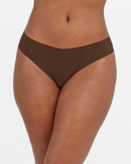 SPANXsmooth™ Fit-To-You Thong 3-Pack Box  Chestnut Brown
