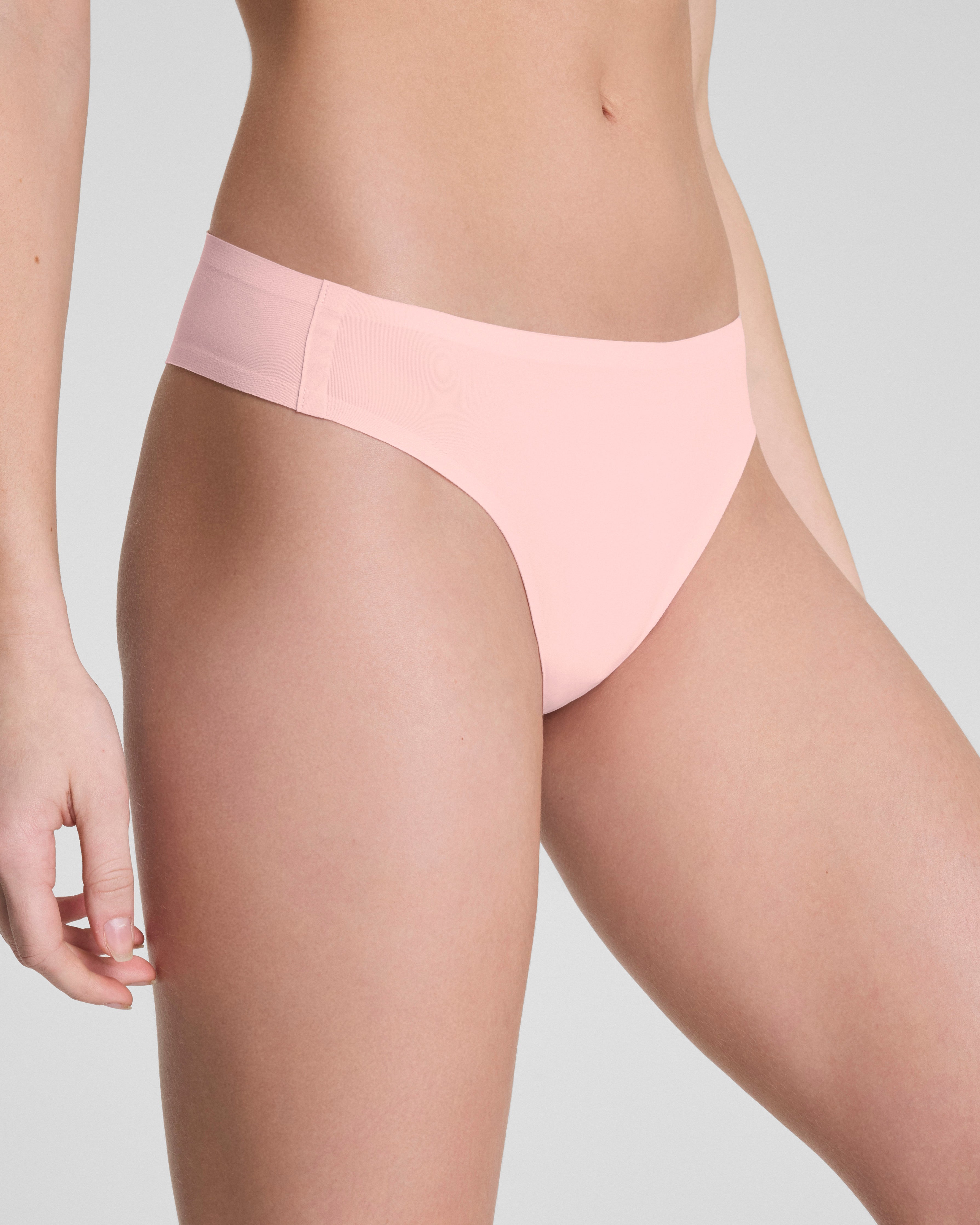 SPANXsmooth™ Fit-To-You Thong 3-Pack Box | Rain/Begonia/Zest