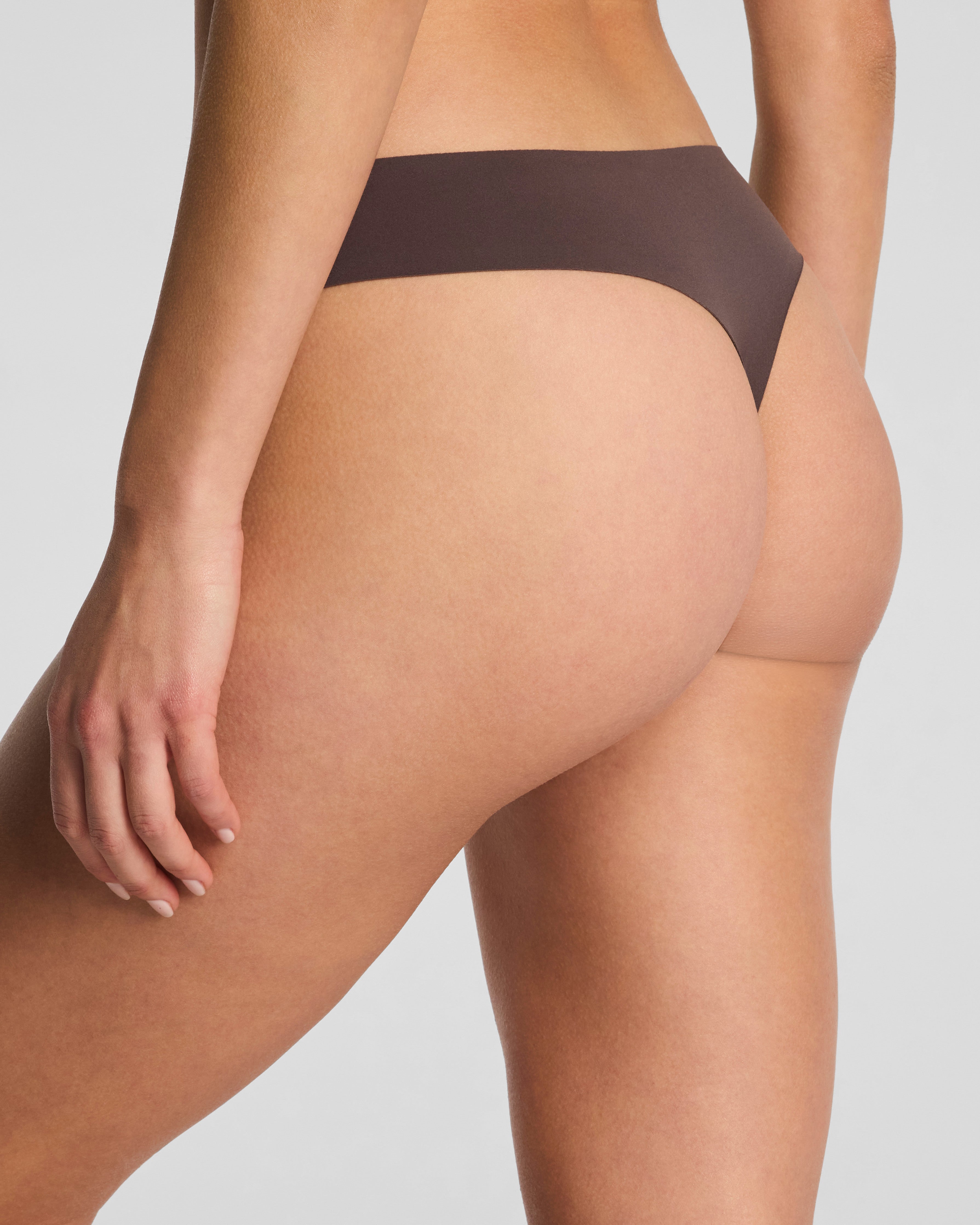 SPANXsmooth™ Fit-To-You Thong 3-Pack Box | Prune/Rosebud/Dark Cacao