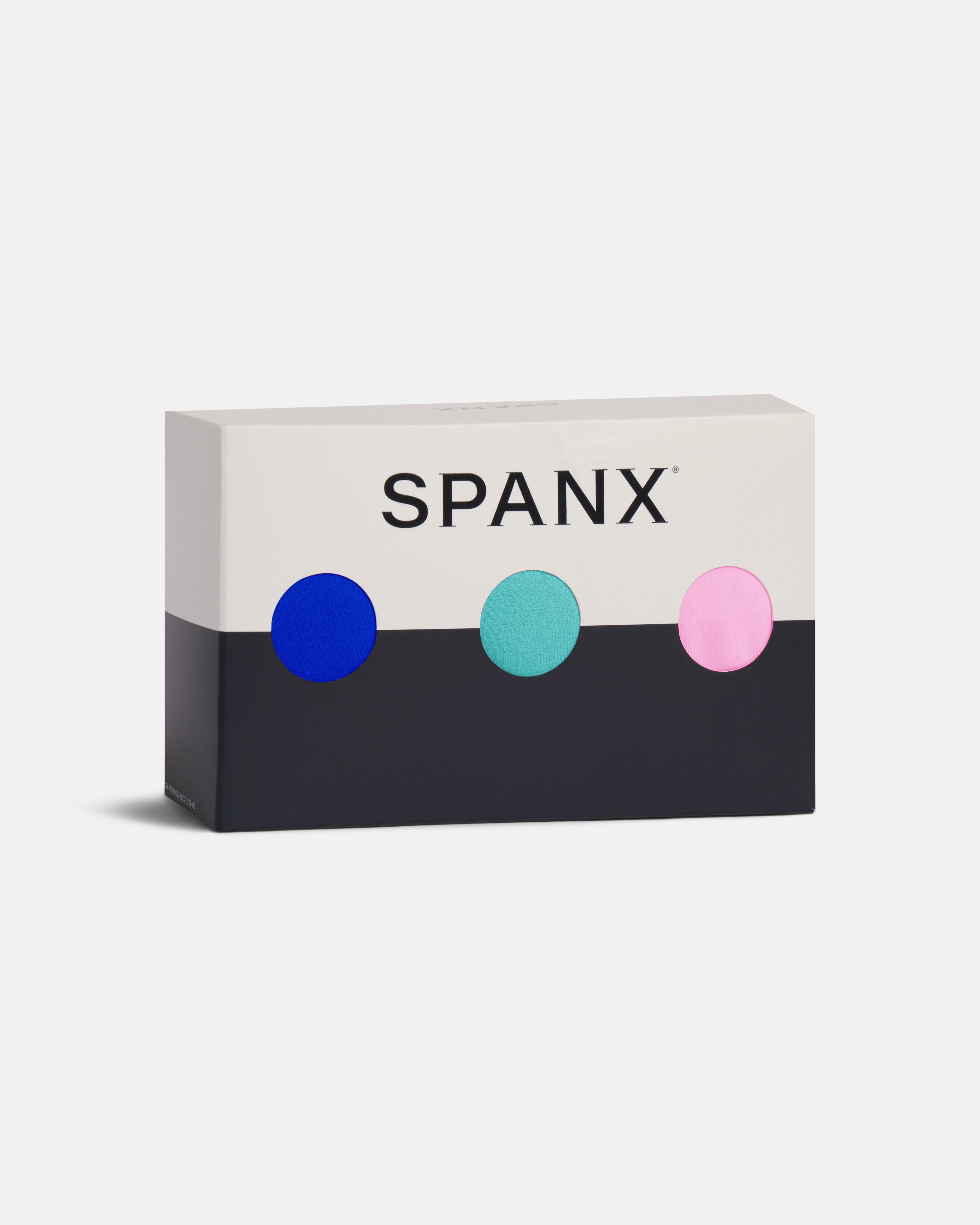 SPANXsmooth™ Fit-To-You Thong 3-Pack Box  Delphinium/Juniper/Petunia